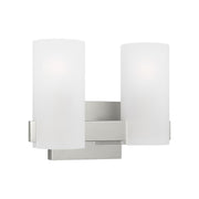 Visual Comfort DJV1102 Rhode 2-lt 12" Medium Vanity Light - Chrome