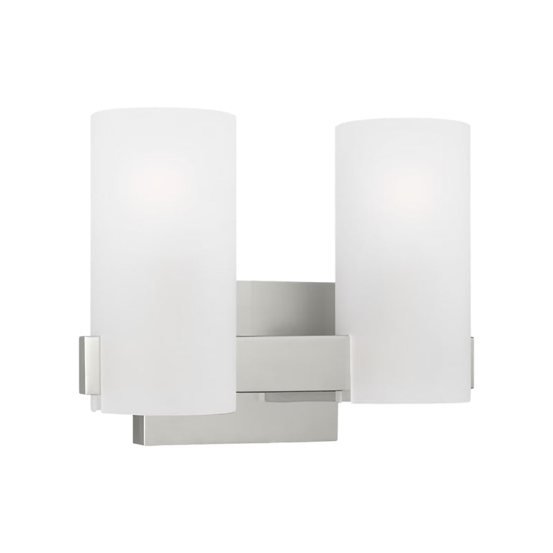 Visual Comfort DJV1102 Rhode 2-lt 12" Medium Vanity Light - Chrome