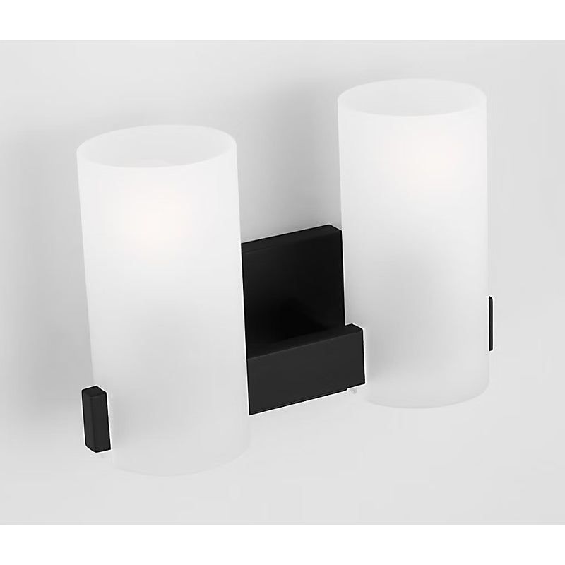 Visual Comfort DJV1102 Rhode 2-lt 12" Medium Vanity Light - Midnight Black
