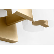 Visual Comfort DJV1102 Rhode 2-lt 12" Medium Vanity Light - Satin Brass