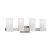 Visual Comfort DJV1104 Rhode 4-lt 27" Extra Large Vanity Light - Brushed Steel