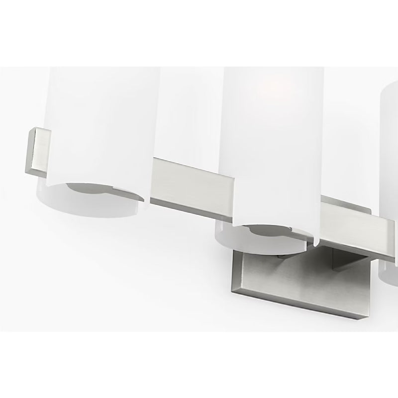 Visual Comfort DJV1104 Rhode 4-lt 27" Extra Large Vanity Light - Brushed Steel