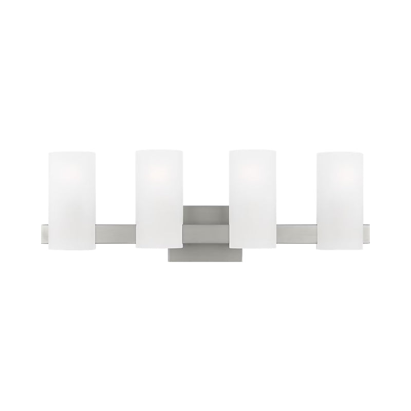 Visual Comfort DJV1104 Rhode 4-lt 27" Extra Large Vanity Light - Brushed Steel