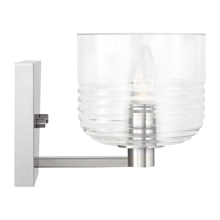 Visual Comfort DJV1111 Lochdale 1-lt 6" Tall Wall Sconce - Brushed Nickel