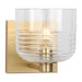 Visual Comfort DJV1111 Lochdale 1-lt 6" Tall Wall Sconce - Satin Brass