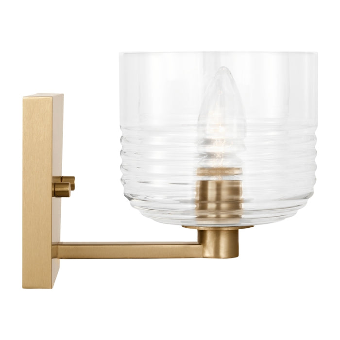 Visual Comfort DJV1111 Lochdale 1-lt 6" Tall Wall Sconce - Satin Brass