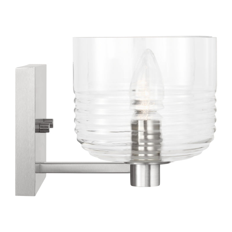 Visual Comfort DJV1112 Lochdale 2-lt 15" Medium Vanity Light - Brushed Nickel