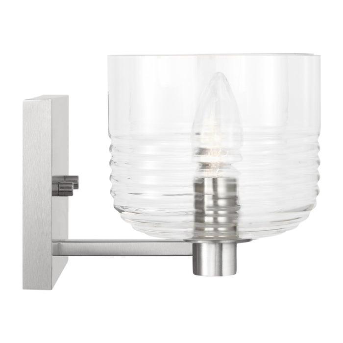 Visual Comfort DJV1112 Lochdale 2-lt 15" Medium Vanity Light - Brushed Nickel