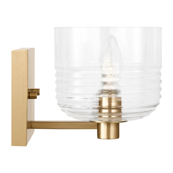 Visual Comfort DJV1112 Lochdale 2-lt 15" Medium Vanity Light - Satin Brass