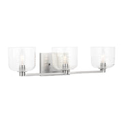 Visual Comfort DJV1113 Lochdale 3-lt 24" Large Vanity Light - Brushed Nickel