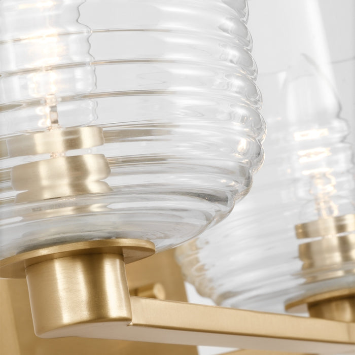 Visual Comfort DJV1113 Lochdale 3-lt 24" Large Vanity Light - Satin Brass