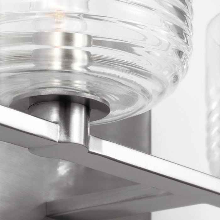Visual Comfort DJV1114 Lochdale 4-lt 34" Extra Large Vanity Light - Brushed Nickel