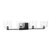 Visual Comfort DJV1114 Lochdale 4-lt 34" Extra Large Vanity Light - Midnight Black