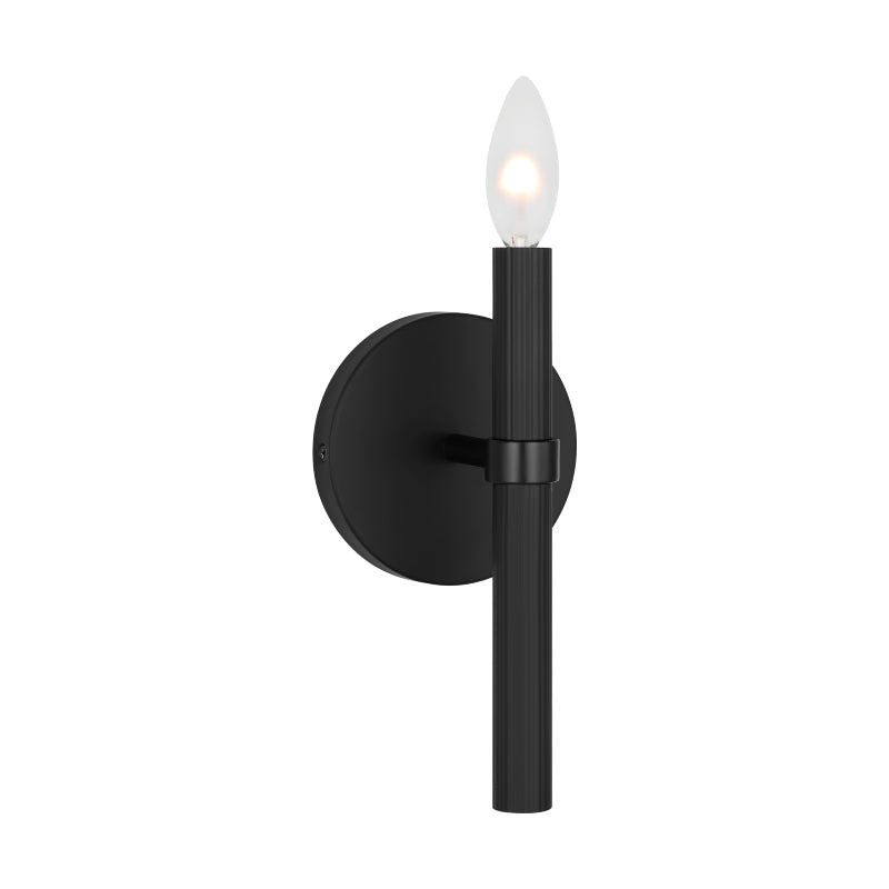 Visual Comfort DJW1061 Manor 1-lt 14" Tall Wall Sconce - Midnight Black