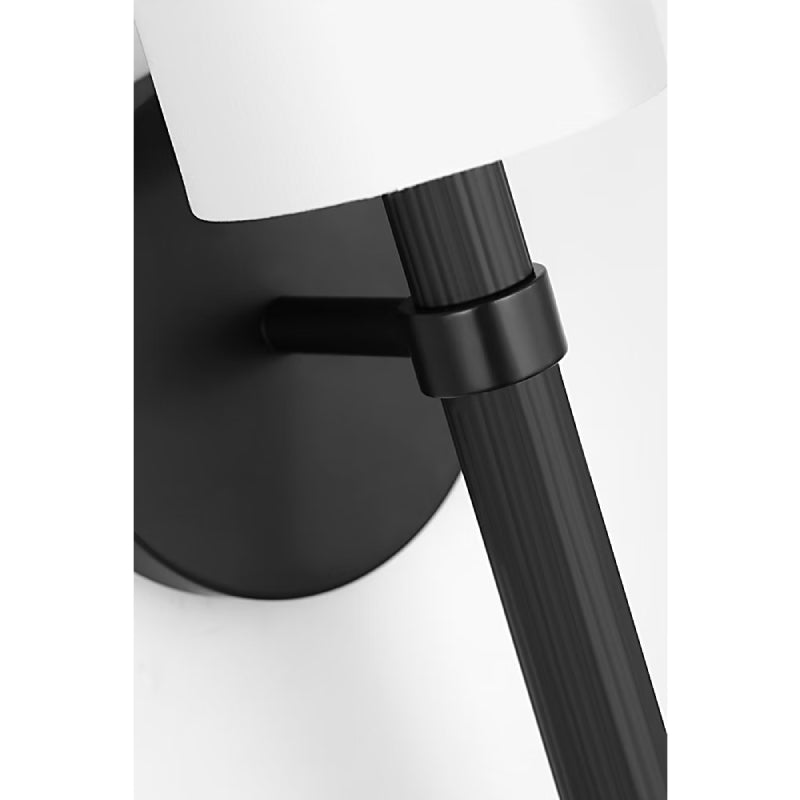 Visual Comfort DJW1061 Manor 1-lt 14" Tall Wall Sconce - Midnight Black