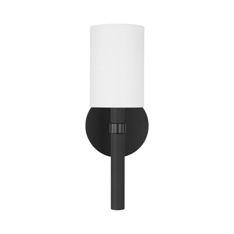 Visual Comfort DJW1061 Manor 1-lt 14" Tall Wall Sconce - Midnight Black