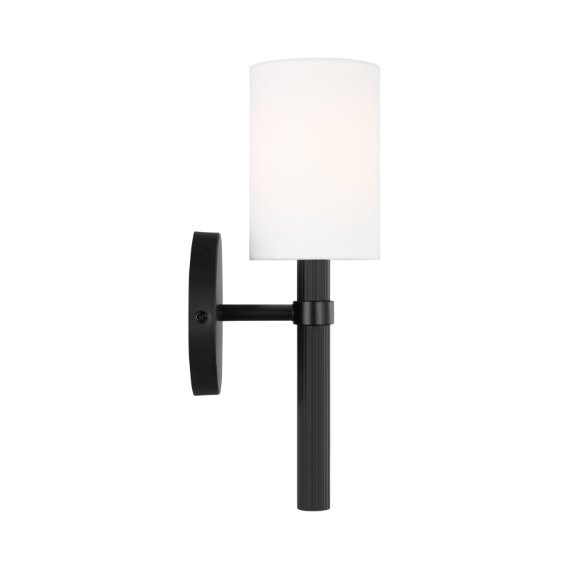 Visual Comfort DJW1061 Manor 1-lt 14" Tall Wall Sconce - Midnight Black