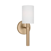 Visual Comfort DJW1061 Manor 1-lt 14" Tall Wall Sconce - Satin Brass
