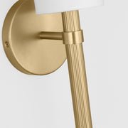 Visual Comfort DJW1061 Manor 1-lt 14" Tall Wall Sconce - Satin Brass