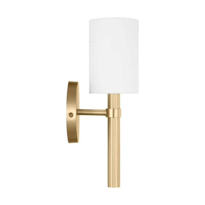 Visual Comfort DJW1061 Manor 1-lt 14" Tall Wall Sconce - Satin Brass