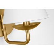 Visual Comfort DJW1071 Albion 1-lt 8" Tall Small Wall Sconce - Satin Brass