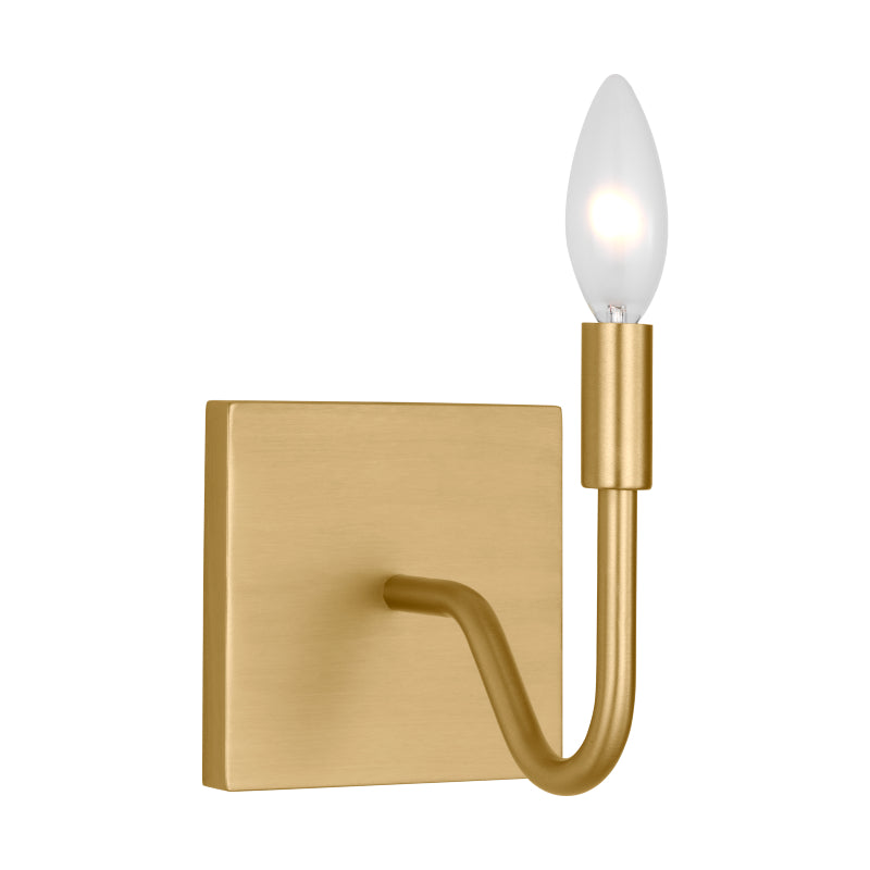 Visual Comfort DJW1081 Eldon 1-lt 9" Tall Wall Sconce - Satin Brass
