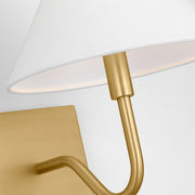 Visual Comfort DJW1081 Eldon 1-lt 9" Tall Wall Sconce - Satin Brass