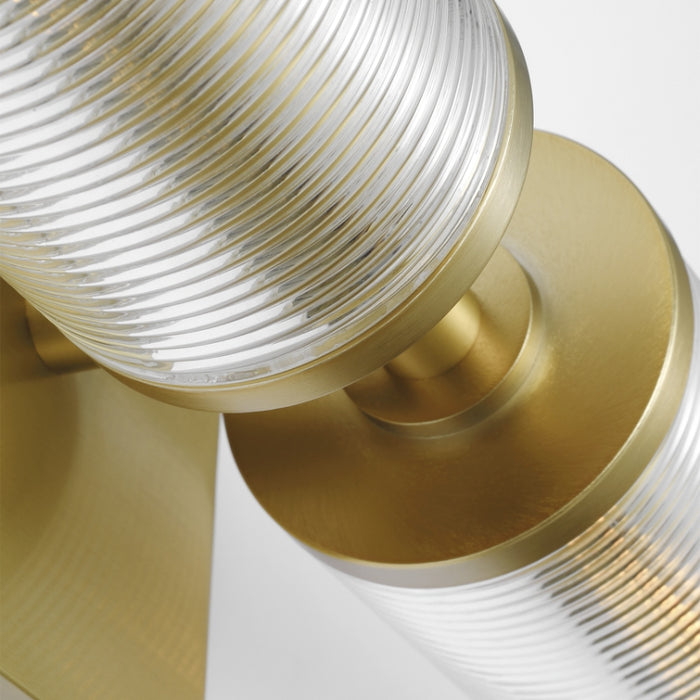 Visual Comfort DJW1092 Sarita 2-lt 21" Medium Wall Sconce - Satin Brass