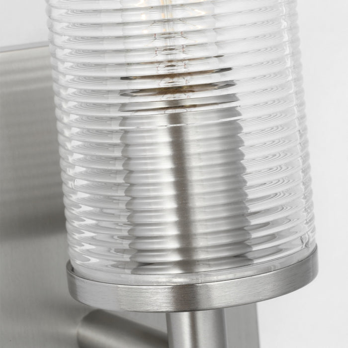 Visual Comfort DJW1101 Sarita 1-lt 11" Small Wall Sconce - Brushed Nickel