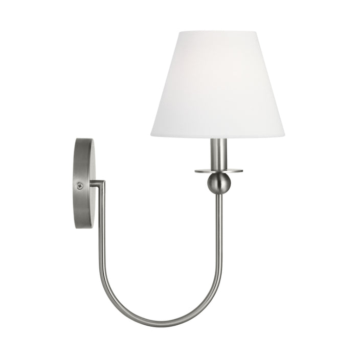 Visual Comfort DJW1111 Elsay 1-lt 16" Tall Small Wall Sconce - Brushed Nickel