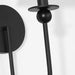 Visual Comfort DJW1111 Elsay 1-lt 16" Tall Small Wall Sconce - Midnight Black