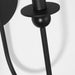 Visual Comfort DJW1111 Elsay 1-lt 16" Tall Small Wall Sconce - Midnight Black
