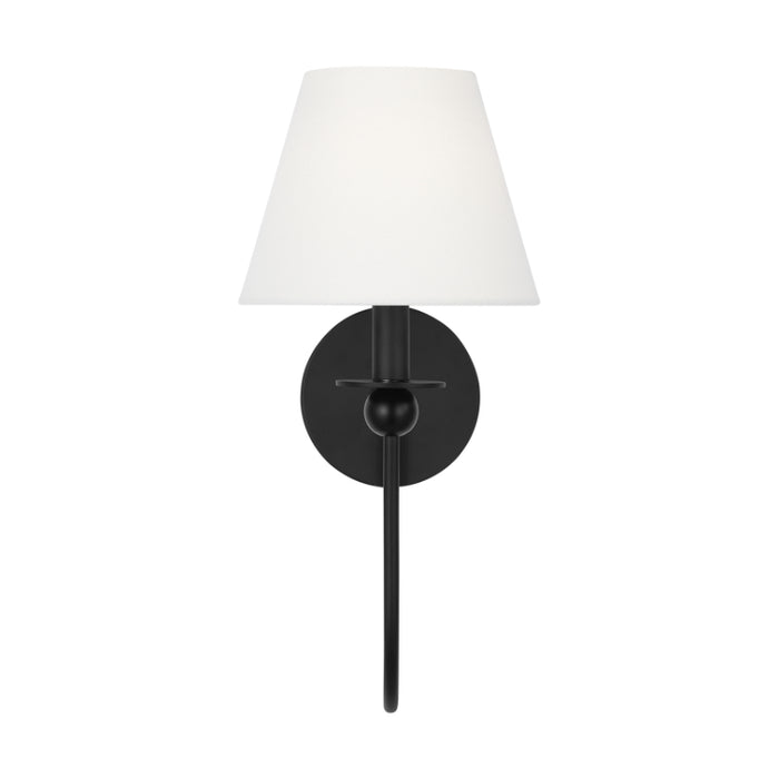 Visual Comfort DJW1111 Elsay 1-lt 16" Tall Small Wall Sconce - Midnight Black