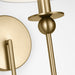 Visual Comfort DJW1111 Elsay 1-lt 16" Tall Small Wall Sconce - Satin Brass
