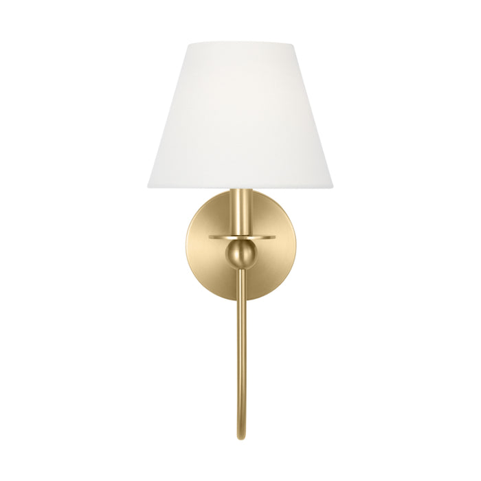 Visual Comfort DJW1111 Elsay 1-lt 16" Tall Small Wall Sconce - Satin Brass
