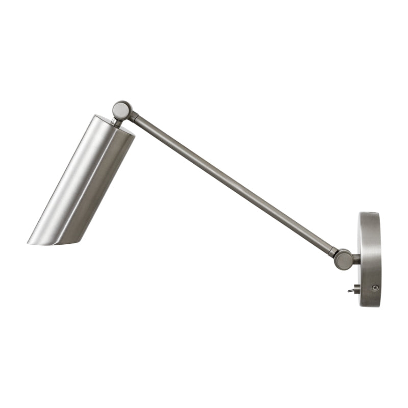 Visual Comfort DJW1121 Frasar 1-lt 11" Tall Medium Arm Wall Sconce - Brushed Nickel