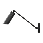 Visual Comfort DJW1121 Frasar 1-lt 11" Tall Medium Arm Wall Sconce - Midnight Black