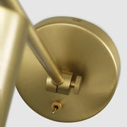 Visual Comfort DJW1121 Frasar 1-lt 11" Tall Medium Arm Wall Sconce - Satin Brass