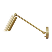Visual Comfort DJW1121 Frasar 1-lt 11" Tall Medium Arm Wall Sconce - Satin Brass