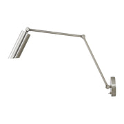 Visual Comfort DJW1131 Frasar 1-lt 11" Tall Large  Arm Wall Sconce - Brushed Nickel