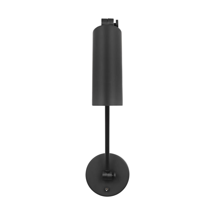 Visual Comfort DJW1131 Frasar 1-lt 11" Tall Large  Arm Wall Sconce - Midnight Black