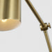 Visual Comfort DJW1131 Frasar 1-lt 11" Tall Large  Arm Wall Sconce - Satin Brass