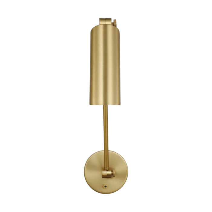 Visual Comfort DJW1131 Frasar 1-lt 11" Tall Large  Arm Wall Sconce - Satin Brass