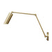 Visual Comfort DJW1131 Frasar 1-lt 11" Tall Large  Arm Wall Sconce - Satin Brass