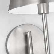 Visual Comfort DJW1151 Ender 1-lt 12" Tall Small Wall Sconce - Brushed Nickel