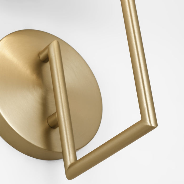 Visual Comfort DJW1151 Ender 1-lt 12" Tall Small Wall Sconce - Satin Brass