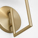 Visual Comfort DJW1151 Ender 1-lt 12" Tall Small Wall Sconce - Satin Brass