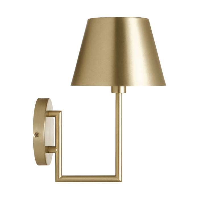 Visual Comfort DJW1151 Ender 1-lt 12" Tall Small Wall Sconce - Satin Brass