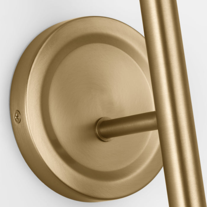 Visual Comfort DJW1161 Egmont 1-lt 18" Tall Wall Sconce - Satin Brass