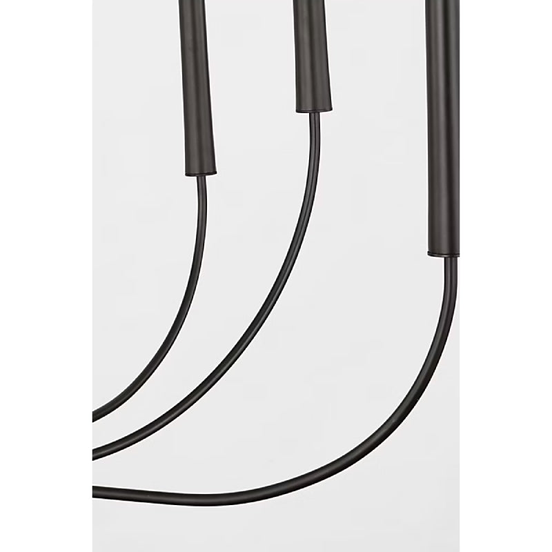 Visual Comfort EC1198 Lois 8-lt 34" Chandelier - Aged Iron